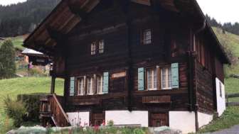  Ferienhaus mit Bergblick